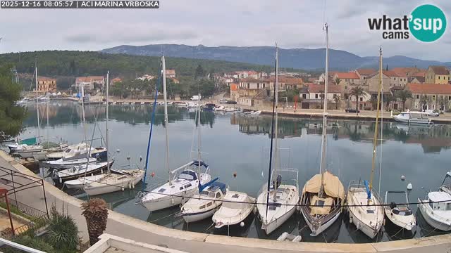 Spletna kamera Vrboska | Otok Hvar | Hrvaška