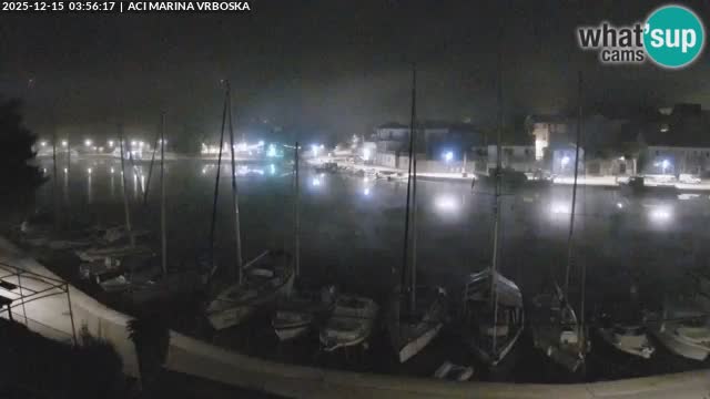 Spletna kamera Vrboska | Otok Hvar | Hrvaška