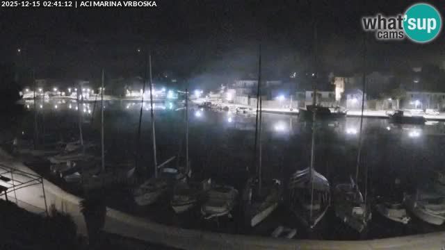 Spletna kamera Vrboska | Otok Hvar | Hrvaška