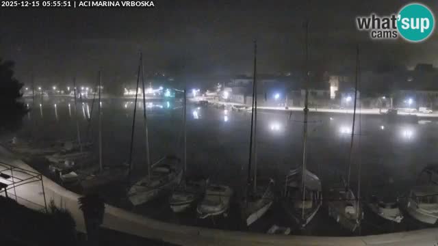 Spletna kamera Vrboska | Otok Hvar | Hrvaška