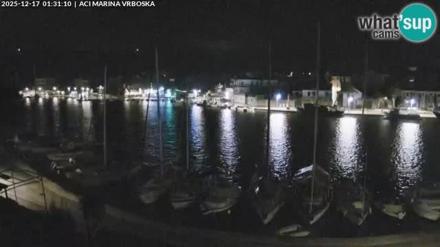 Spletna kamera Vrboska | Otok Hvar | Hrvaška