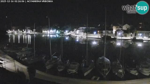 Spletna kamera Vrboska | Otok Hvar | Hrvaška