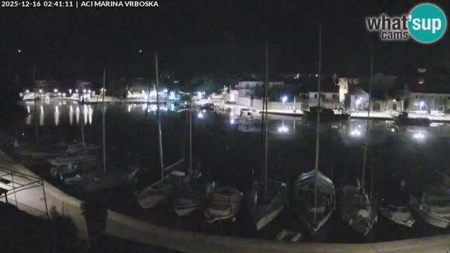 Spletna kamera Vrboska | Otok Hvar | Hrvaška