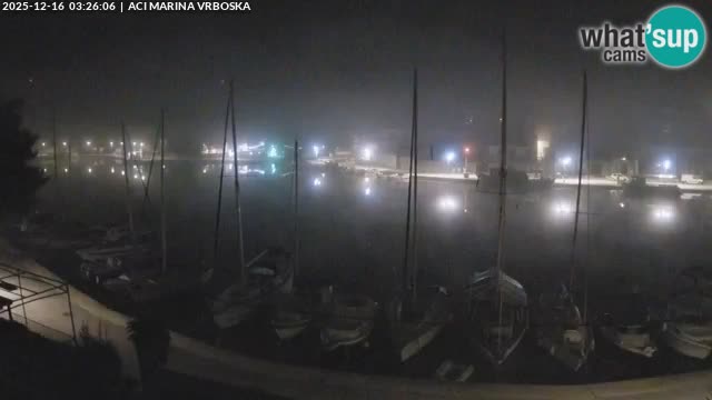 Spletna kamera Vrboska | Otok Hvar | Hrvaška