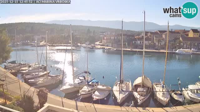 Spletna kamera Vrboska | Otok Hvar | Hrvaška