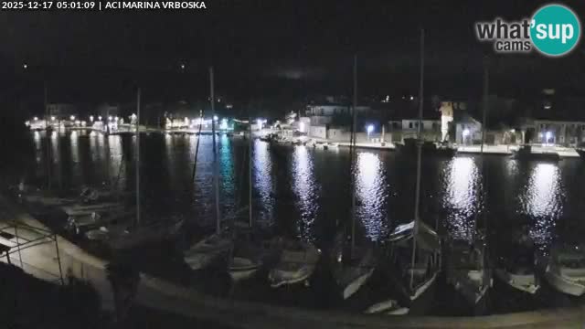 Spletna kamera Vrboska | Otok Hvar | Hrvaška