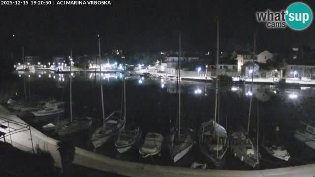 Vrboska livecam | Isola di Hvar | Croazia