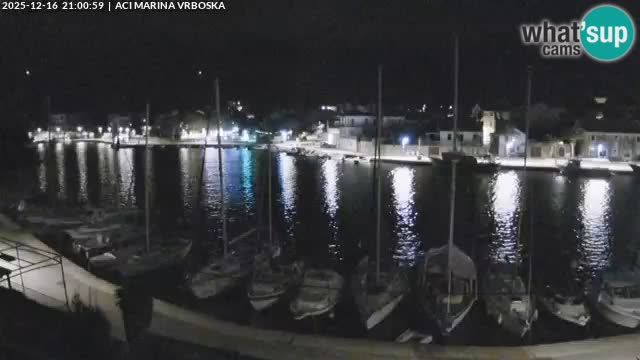 Vrboska livecam | Isola di Hvar | Croazia