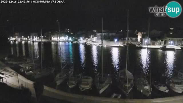 Spletna kamera Vrboska | Otok Hvar | Hrvaška