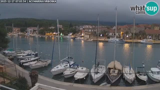 Spletna kamera Vrboska | Otok Hvar | Hrvaška