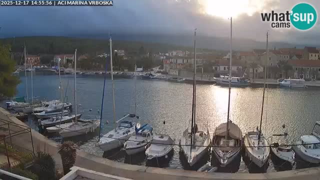 Spletna kamera Vrboska | Otok Hvar | Hrvaška