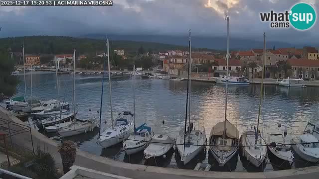 Spletna kamera Vrboska | Otok Hvar | Hrvaška