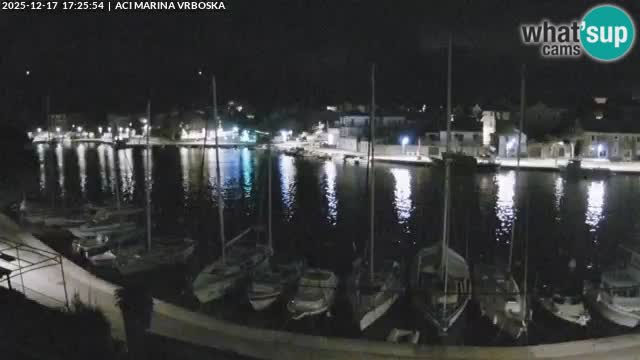 Spletna kamera Vrboska | Otok Hvar | Hrvaška
