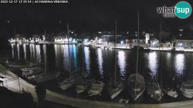 Spletna kamera Vrboska | Otok Hvar | Hrvaška