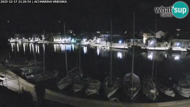 Spletna kamera Vrboska | Otok Hvar | Hrvaška