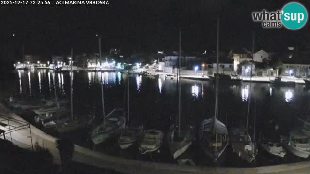 Spletna kamera Vrboska | Otok Hvar | Hrvaška