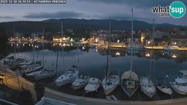 Spletna kamera Vrboska | Otok Hvar | Hrvaška