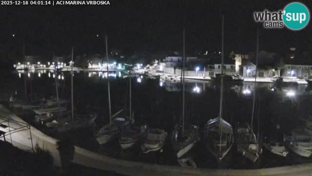 Spletna kamera Vrboska | Otok Hvar | Hrvaška