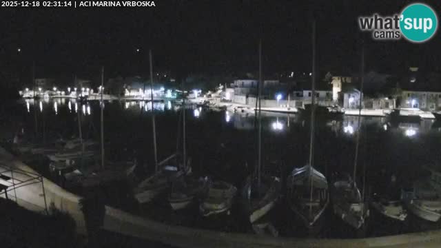 Spletna kamera Vrboska | Otok Hvar | Hrvaška
