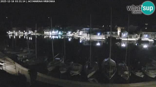 Spletna kamera Vrboska | Otok Hvar | Hrvaška