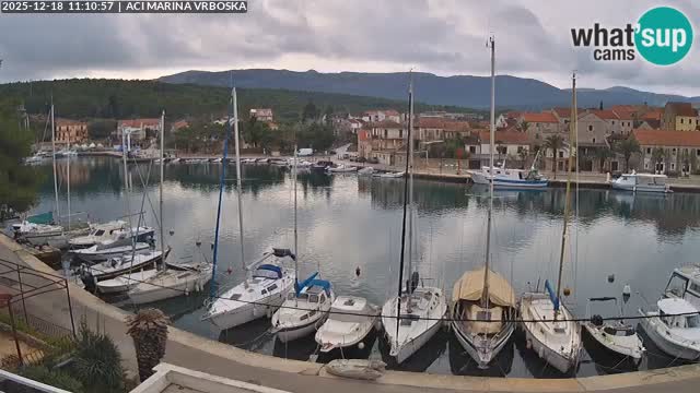 Spletna kamera Vrboska | Otok Hvar | Hrvaška