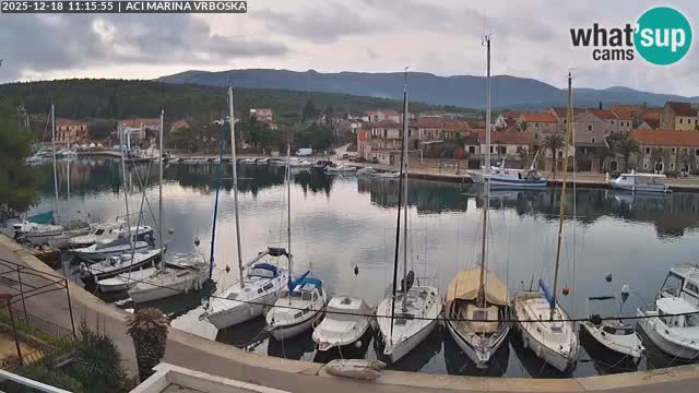Spletna kamera Vrboska | Otok Hvar | Hrvaška