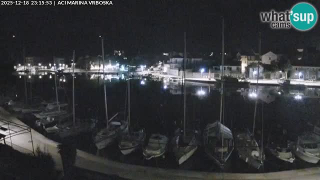 Spletna kamera Vrboska | Otok Hvar | Hrvaška