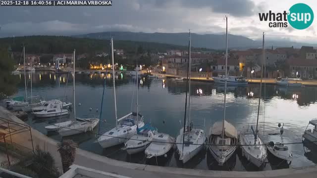 Spletna kamera Vrboska | Otok Hvar | Hrvaška