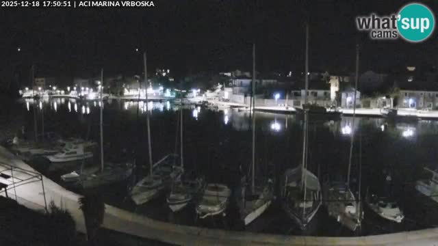 Vrboska livecam | Isola di Hvar | Croazia