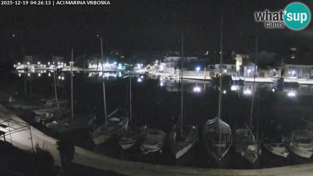 Spletna kamera Vrboska | Otok Hvar | Hrvaška