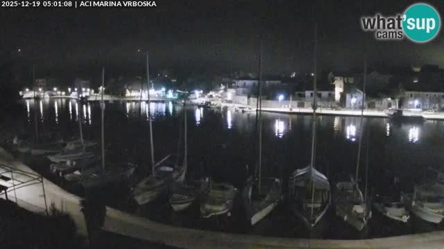 Vrboska livecam | Isola di Hvar | Croazia