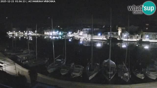 Spletna kamera Vrboska | Otok Hvar | Hrvaška