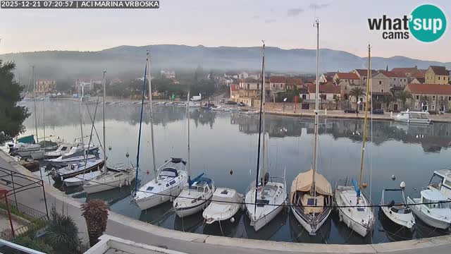 Spletna kamera Vrboska | Otok Hvar | Hrvaška
