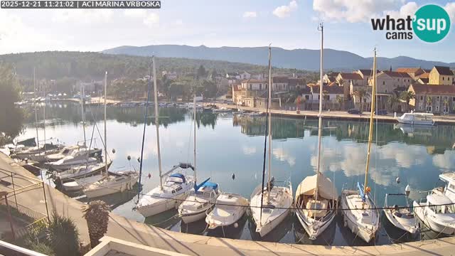 Spletna kamera Vrboska | Otok Hvar | Hrvaška