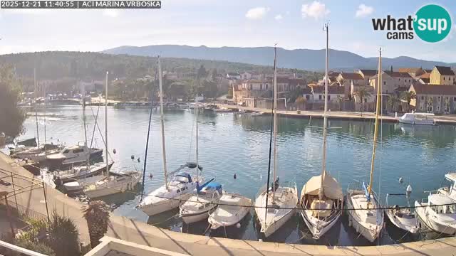 Vrboska livecam | Isola di Hvar | Croazia