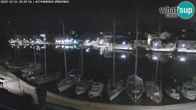 Vrboska webcam | Hvar Insel | Kroatien
