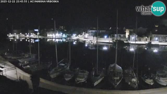 Spletna kamera Vrboska | Otok Hvar | Hrvaška