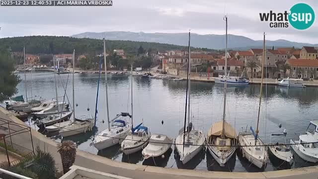 Spletna kamera Vrboska | Otok Hvar | Hrvaška