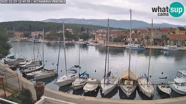 Spletna kamera Vrboska | Otok Hvar | Hrvaška