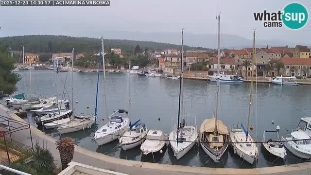 Spletna kamera Vrboska | Otok Hvar | Hrvaška