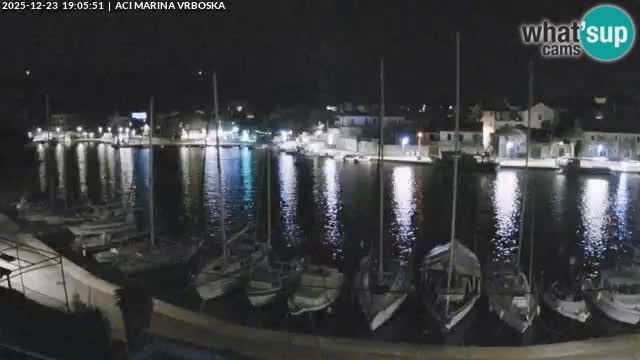 Vrboska livecam | Isola di Hvar | Croazia