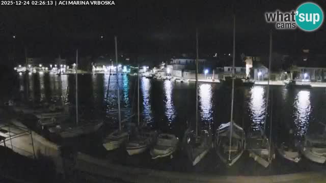 Vrboska livecam | Isola di Hvar | Croazia