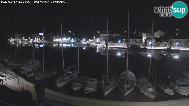 Vrboska livecam | Isola di Hvar | Croazia