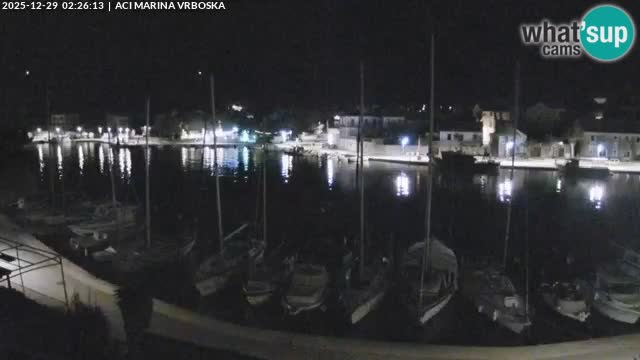 Vrboska livecam | Isola di Hvar | Croazia