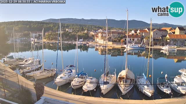 Vrboska livecam | Isola di Hvar | Croazia