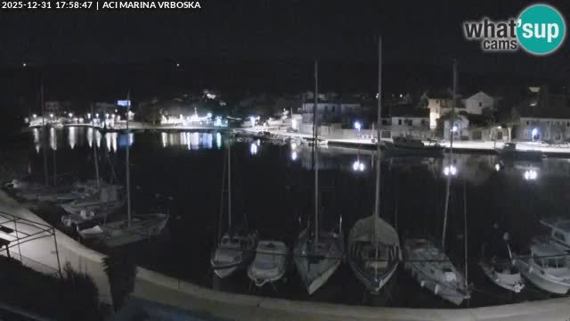 Vrboska web kamera | otom Hvar | Dalmacija