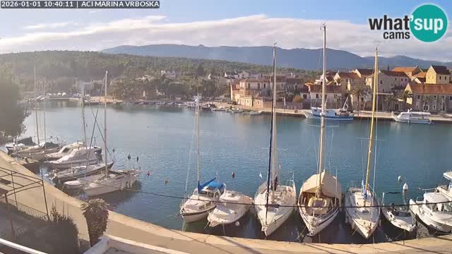 Vrboska livecam | Isola di Hvar | Croazia