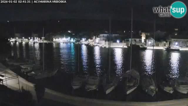 Vrboska livecam | Isola di Hvar | Croazia