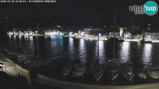Vrboska livecam | Isola di Hvar | Croazia
