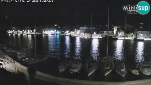 Vrboska livecam | Isola di Hvar | Croazia